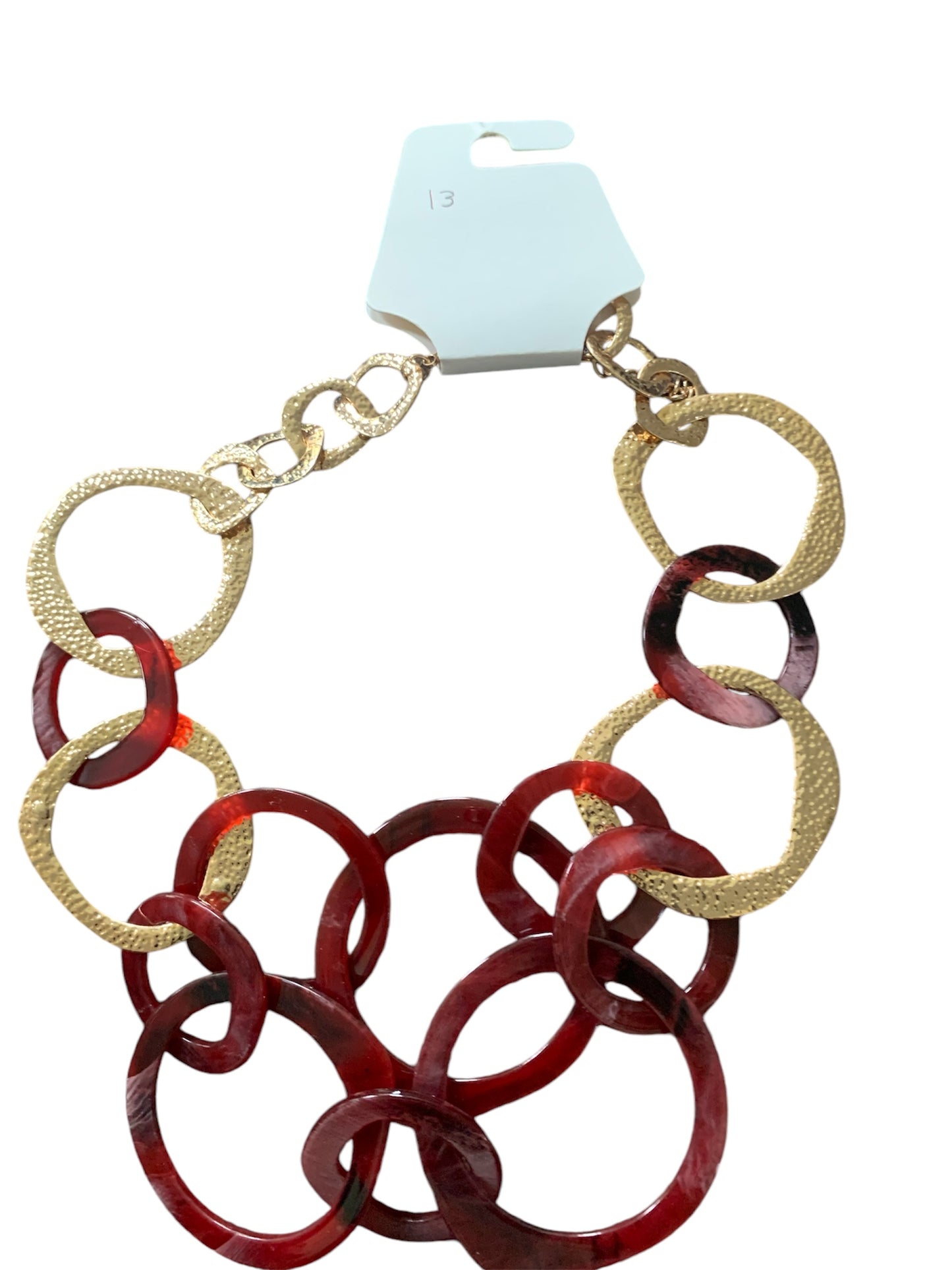 Fashion Acrylic Bohemian Statement Necklace Women’s Ladies Jewelry Accessory