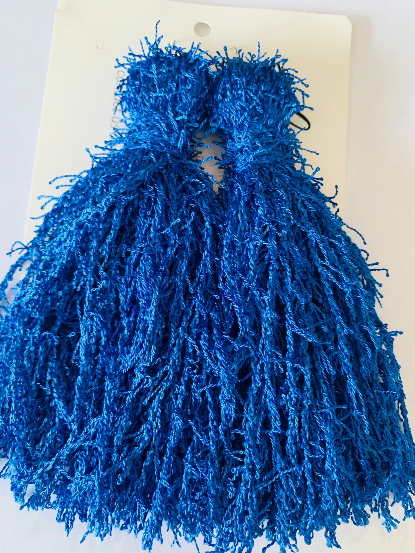 Handmade Hot New Trendy Fashion Yarn Fringed Long Dangle Tassel Earrings