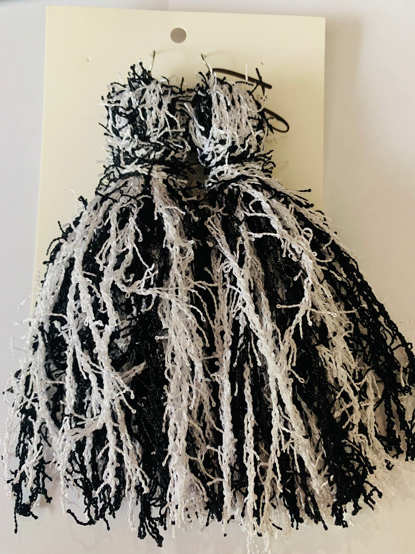 Handmade Hot New Trendy Fashion Yarn Fringed Long Dangle Tassel Earrings