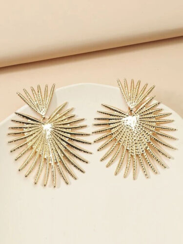 Cute Ladies Fashion Trendy Spike Shaped Statement Earrings Women Jewelry