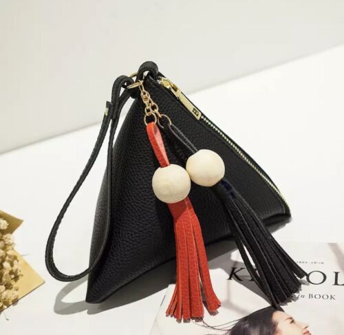 Sassy Ladies Fashion Statement Handbag Mini Triangle Women's Clutch Purse Accessories