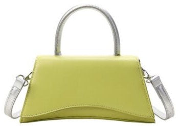 Lovely Purse Fashion Statement Handbag Square Casual Simple Shoulder Bag Trendy Tote