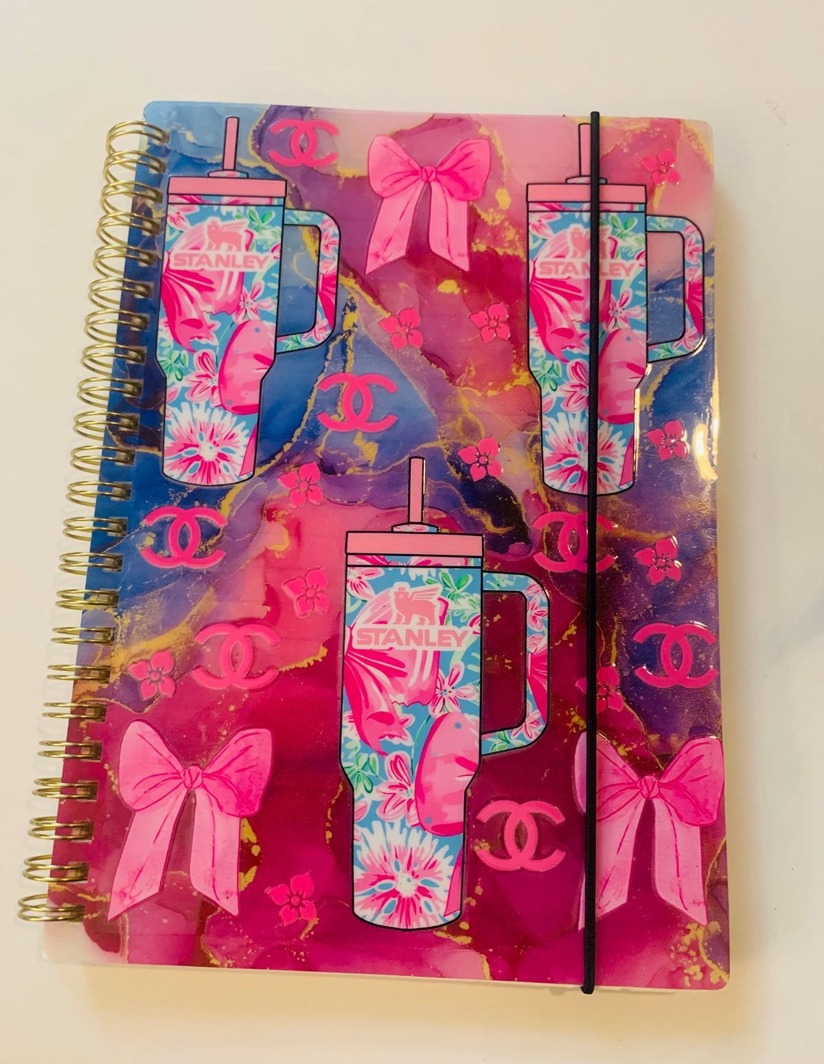 Back to School in Luxury Spiral-Bound Hardcover Notebook - Writing Journal