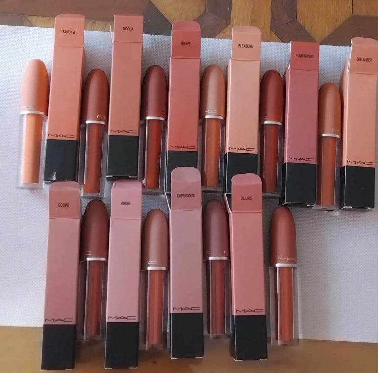 MAC Matte Lustre Glam Lipstick