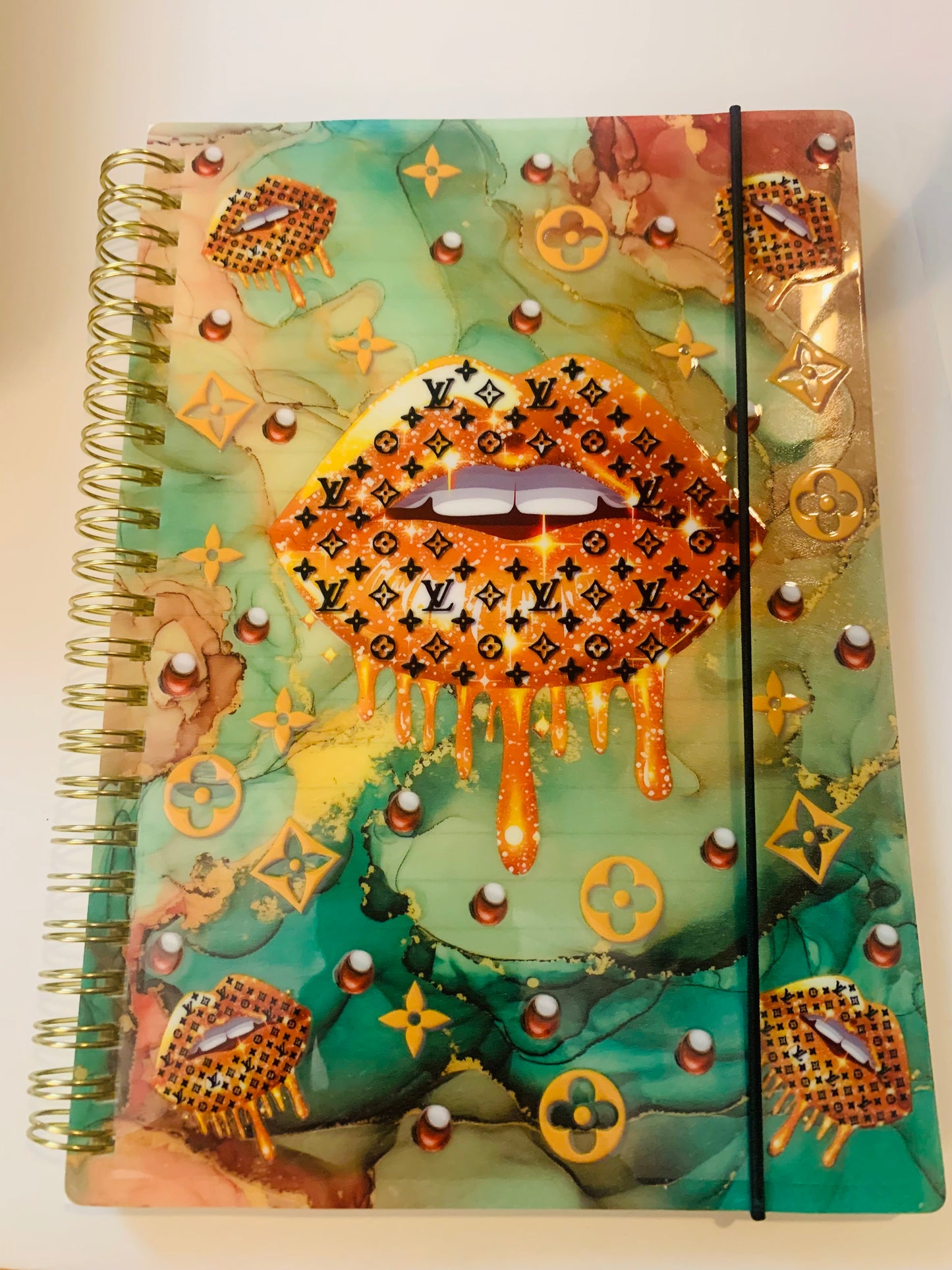 Back to School in Luxury Spiral-Bound Hardcover Notebook - Writing Journal