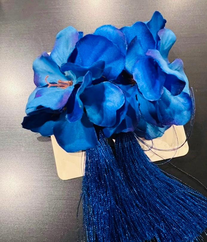 Pretty  Flower Tassel Drop Earrings Elegant Ear Jewelry for Women  Girls Accessories