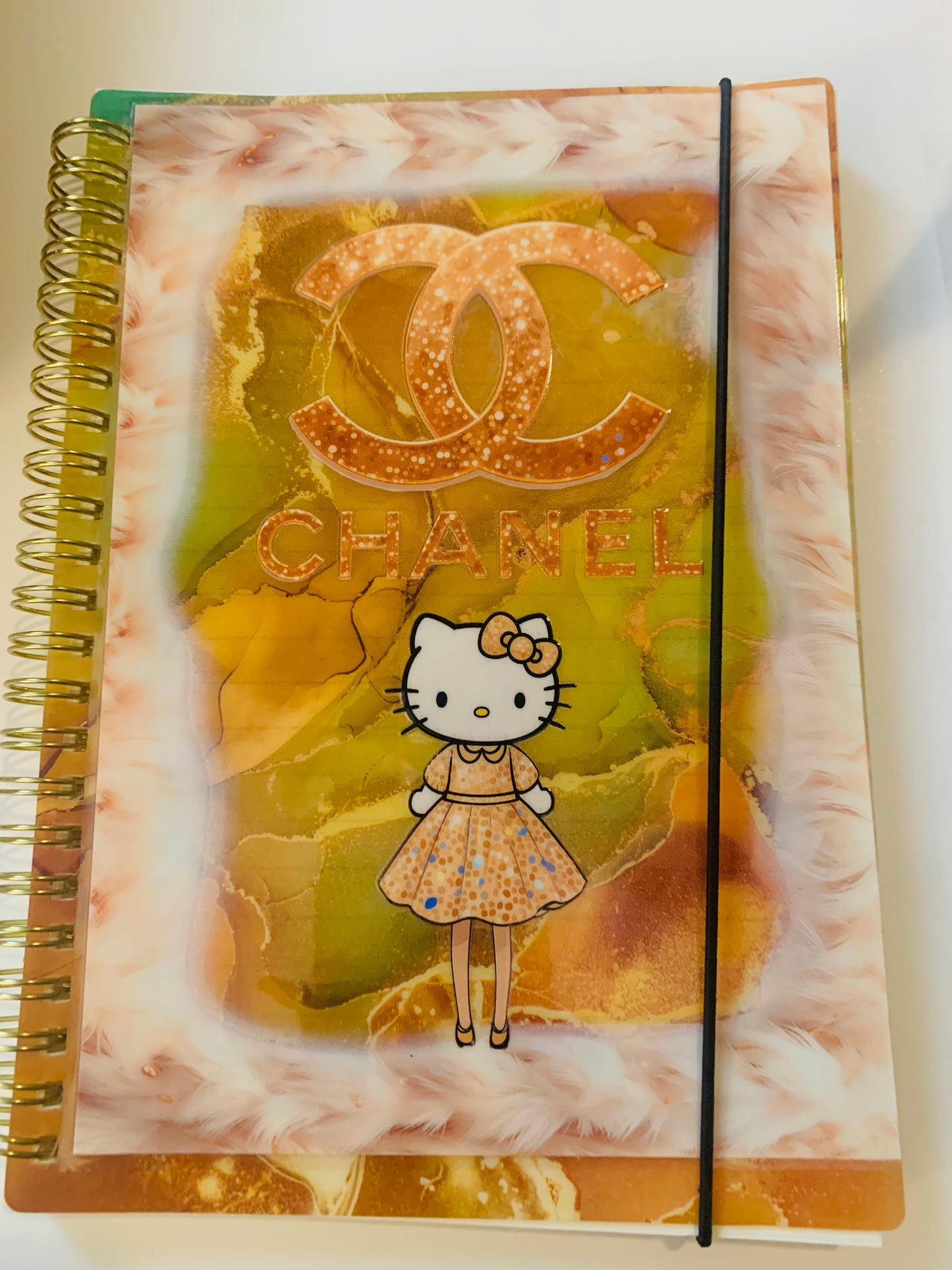 Back to School in Luxury Spiral-Bound Hardcover Notebook - Writing Journal