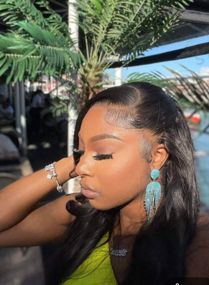 Rhinestone Teal Blue Crystal Hot Fashion Drop Earrings for Women’s Accessories