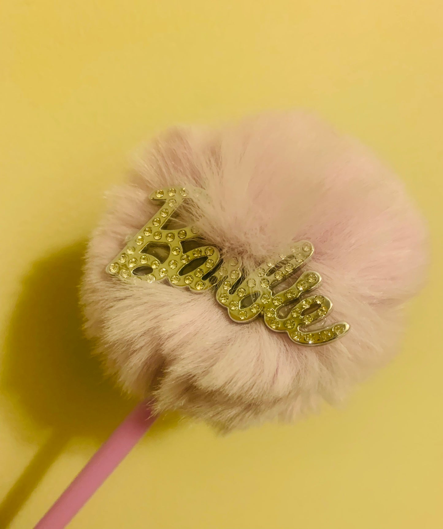 Barbie Plush Pom Pom Glitter Ball Cute Hand Ledger Diamond Decorative Writing Pen