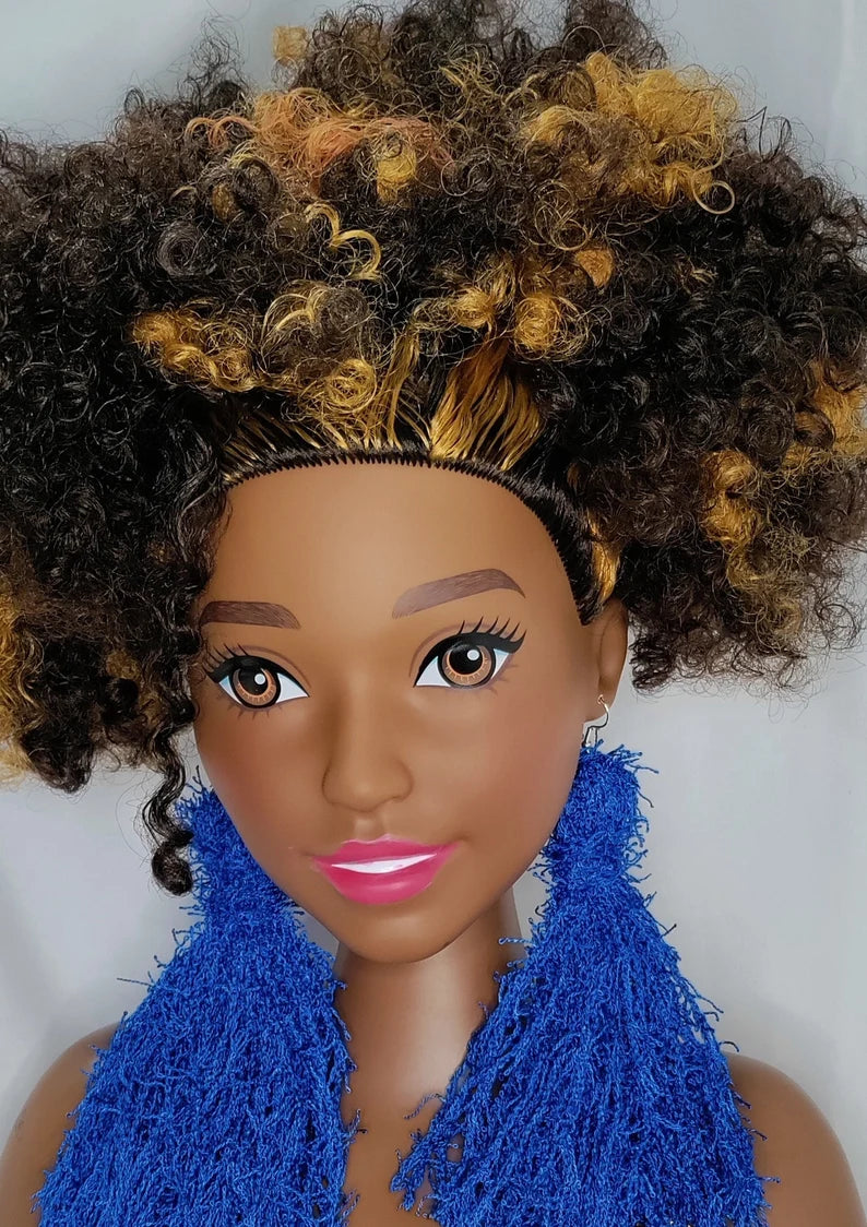 Blue Babee Lovely Fashion Statement Handmade w Love Fringe Customized Earrings Jewelry