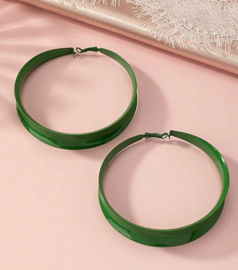 Trendy Big Bang Fashionable Statement Hoop Earrings for Women Ladies Accessories