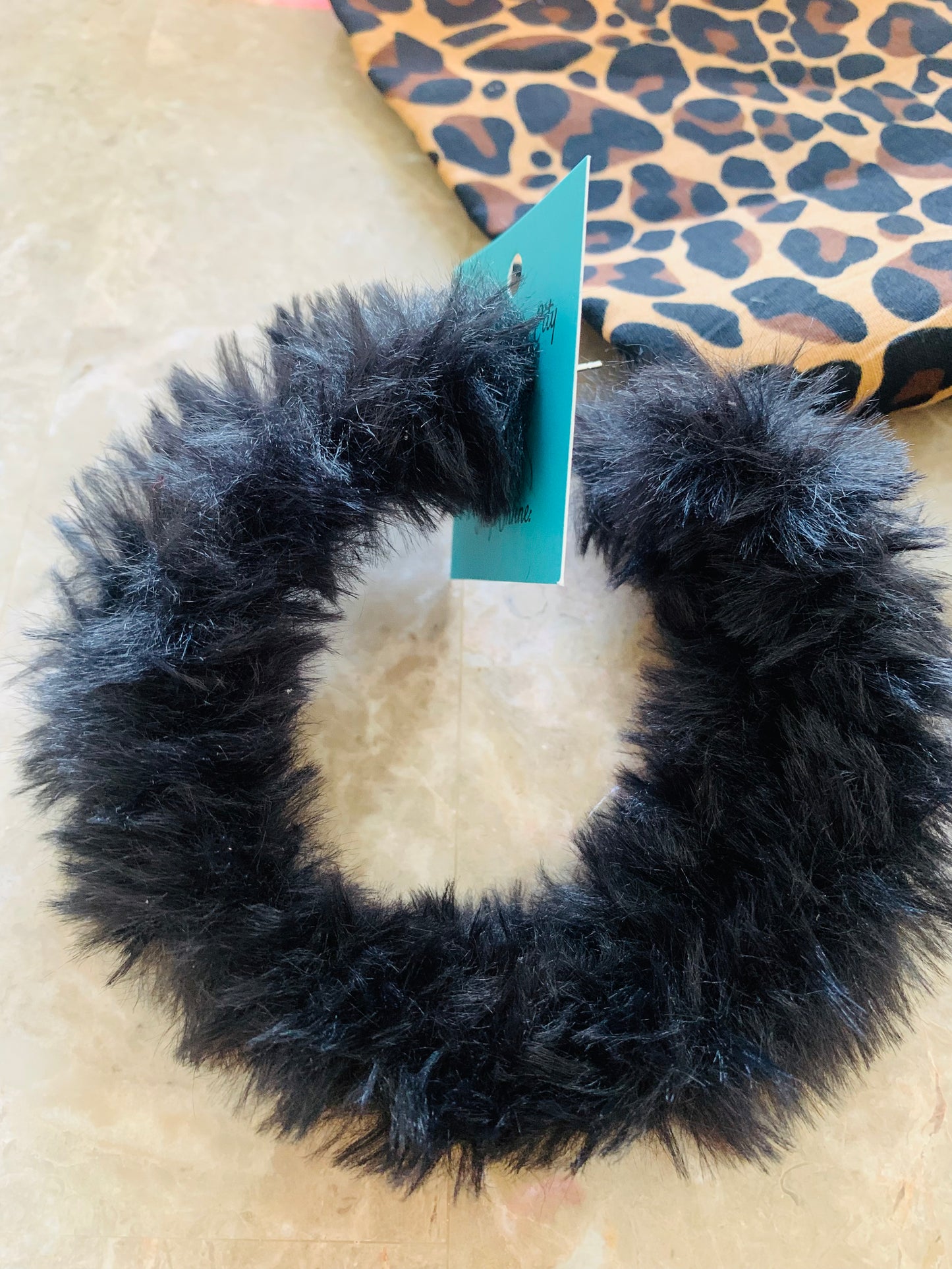 Fashion Hottt Hobo Furry Fuzzy Diva Chic Hoop Earrings Accessories
