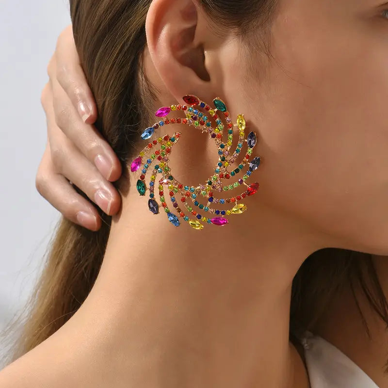 Trendy Gorgeous Geometric  Styled  Earrings Ladies Fashion Jewelry Fashion Accessories