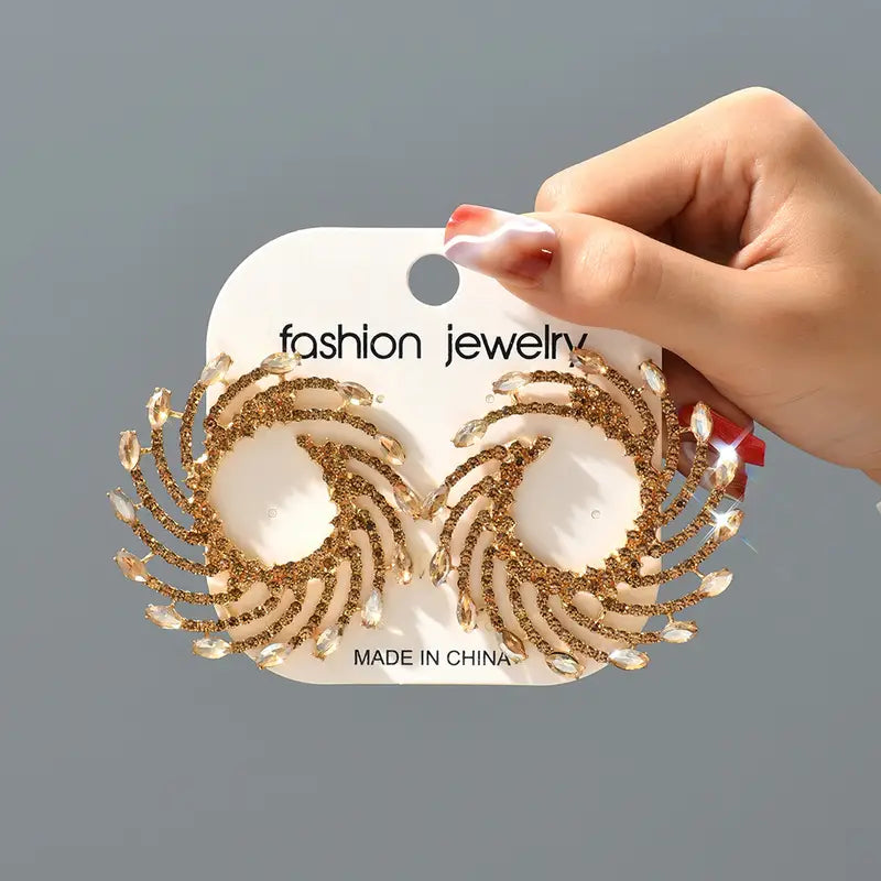 Trendy Gorgeous Geometric  Styled  Earrings Ladies Fashion Jewelry Fashion Accessories