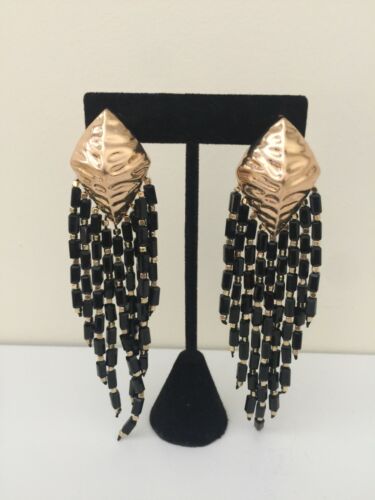 Women Beautiful Trendy New Fashion Statement Dazzle Bling Ladies Beaded Dangle Earrings