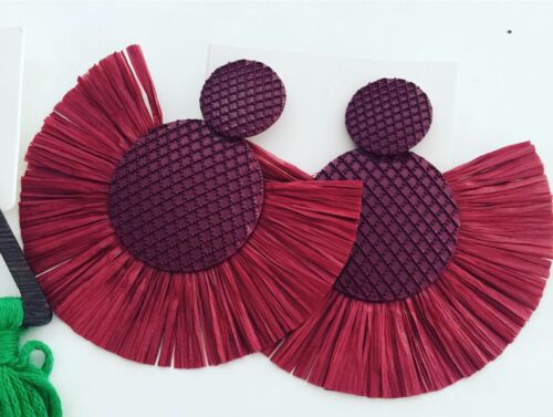 Lovely Hobo Bamboo Statement Fashion Earrings Ladies Women’s Jewelry